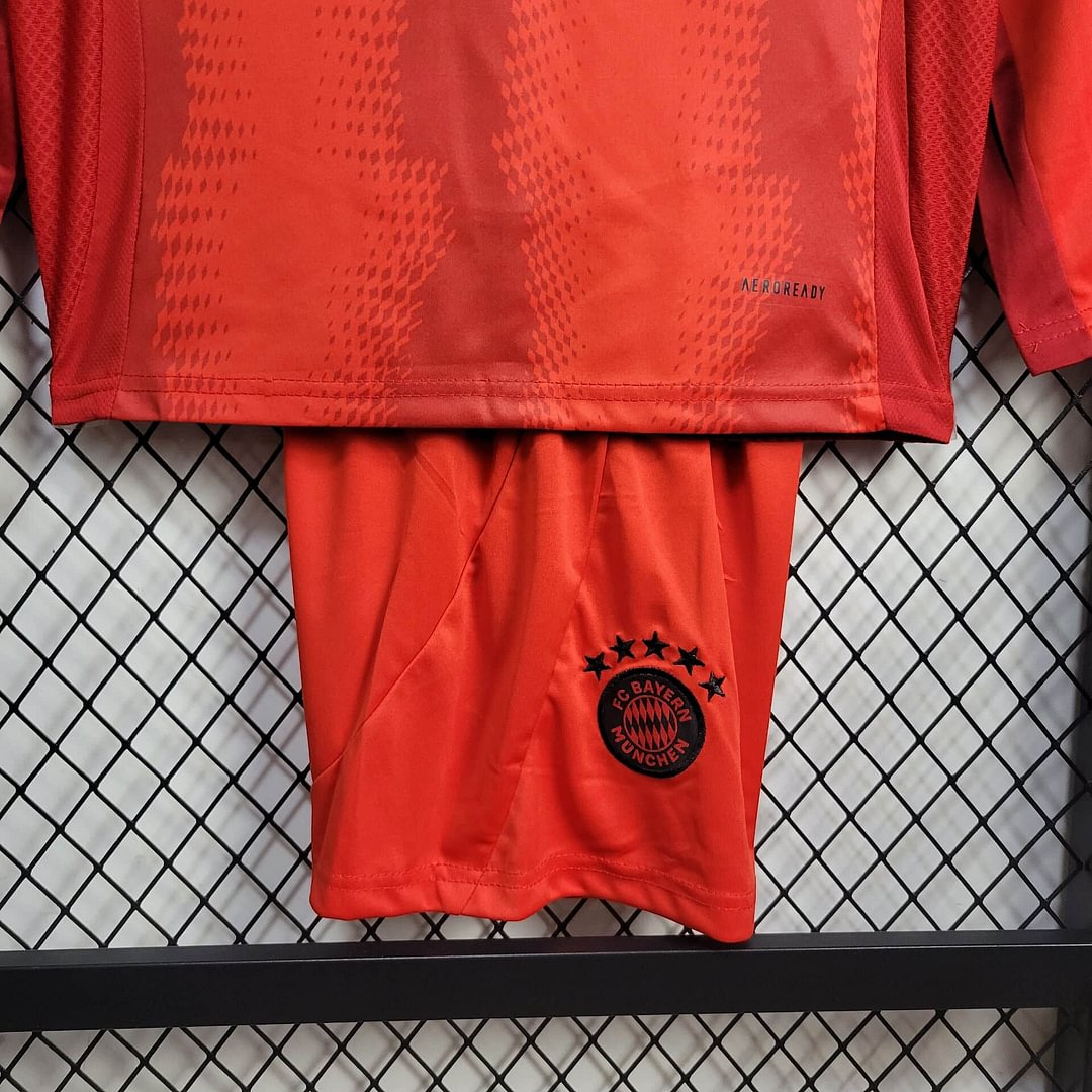 2024/2025 Bayern Munchen Third Away Football Shirt Kids For Player Version