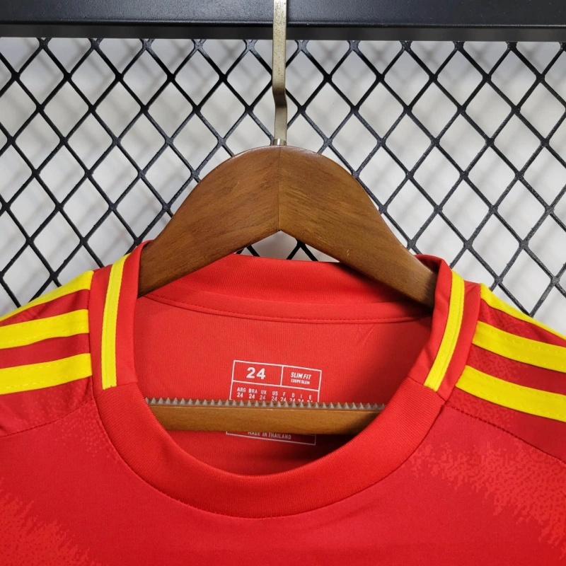 2024/2025 Spain Home Football Shirt Kids