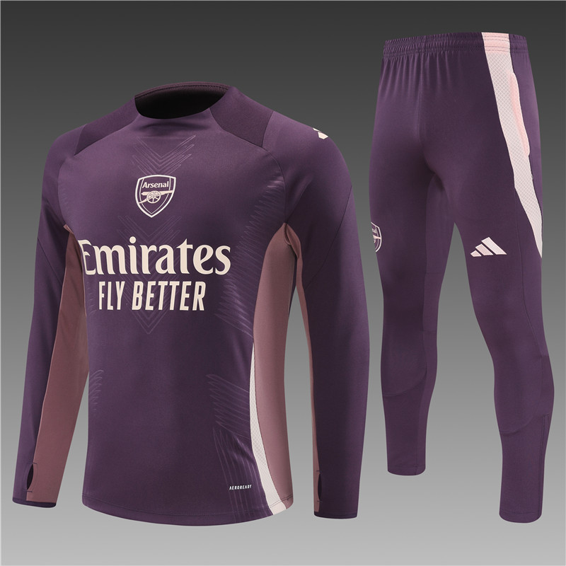 2025/2026 Arsenal Training Kit Purple Football set