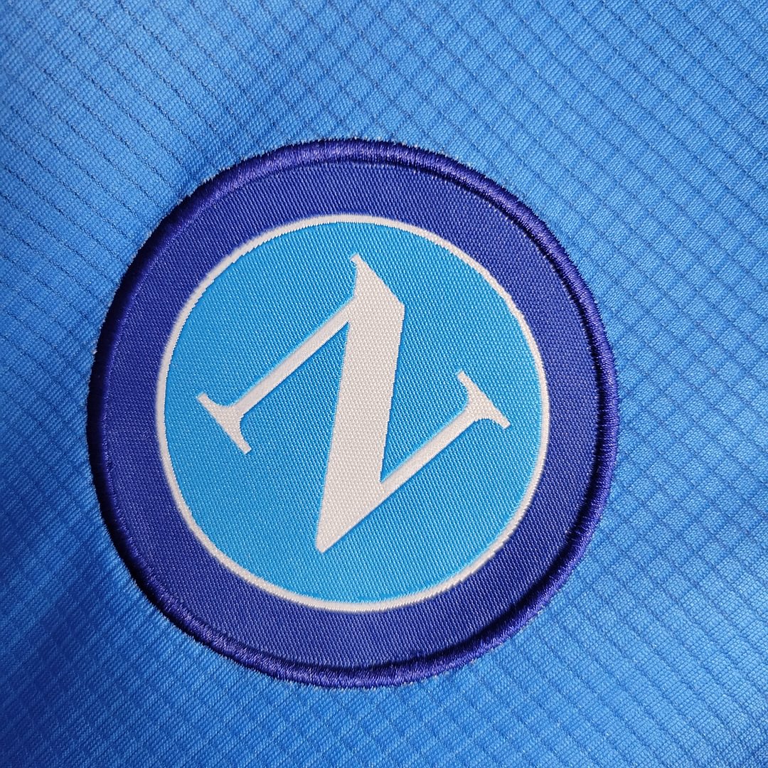 2022 Napoli Christmas Special Edition Blue Soccer Jersey( Fans Edition )