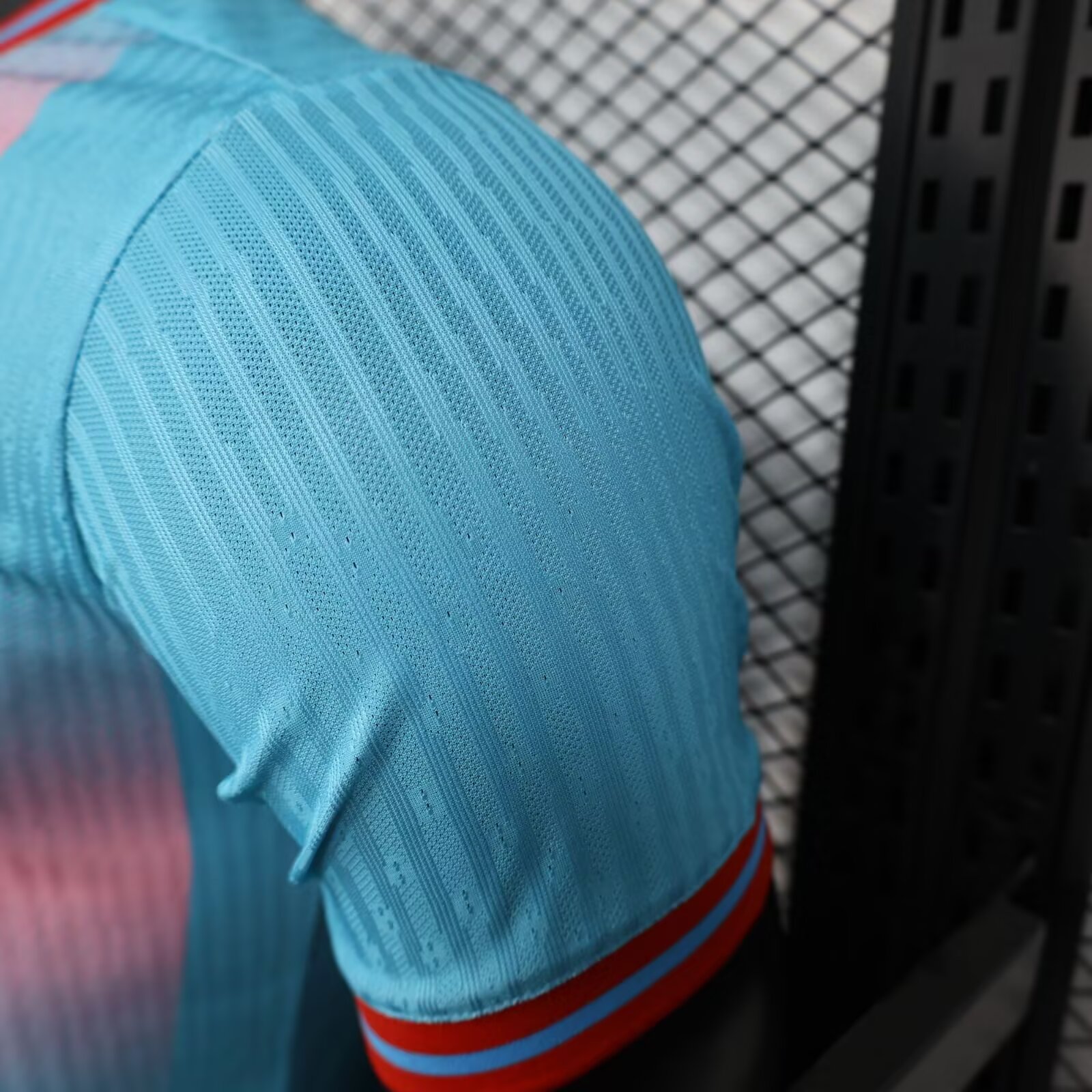 2025/2026 Barcelona Blue and pink Special Edition Football Jersey(Player Version)