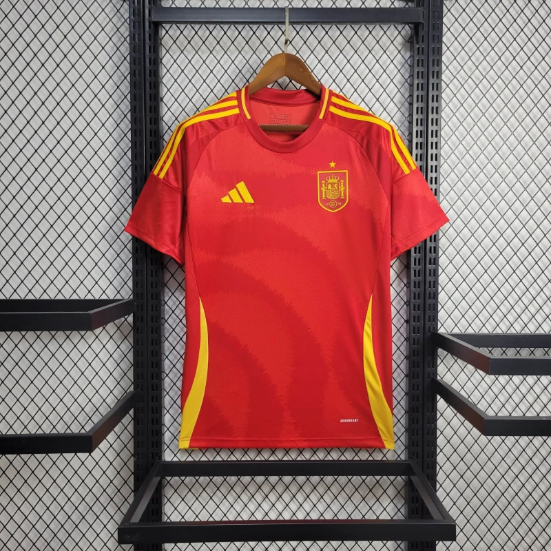 2024 Spain Home Football Shirt ( Fans Edition )