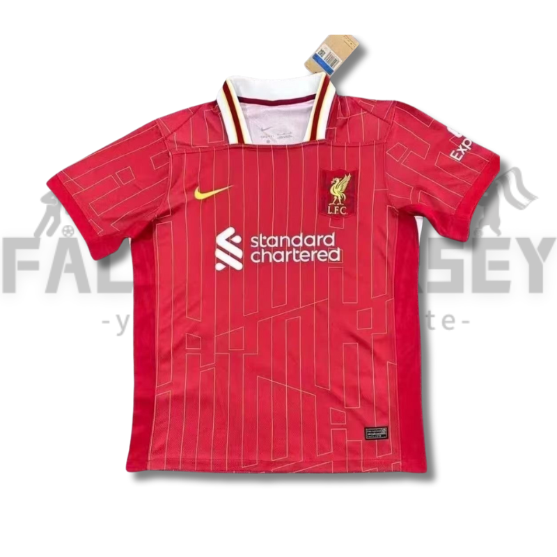 2024/2025 Liverpool Home Football Shirt(Fans Version)