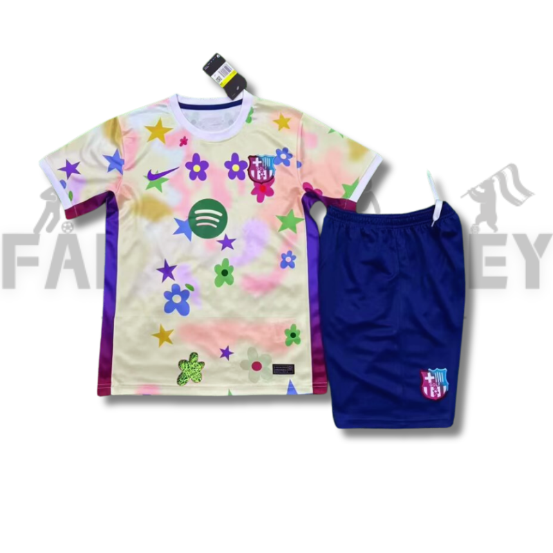 2025/2026 Barcelona Special Version Football Shirt(For Kids)