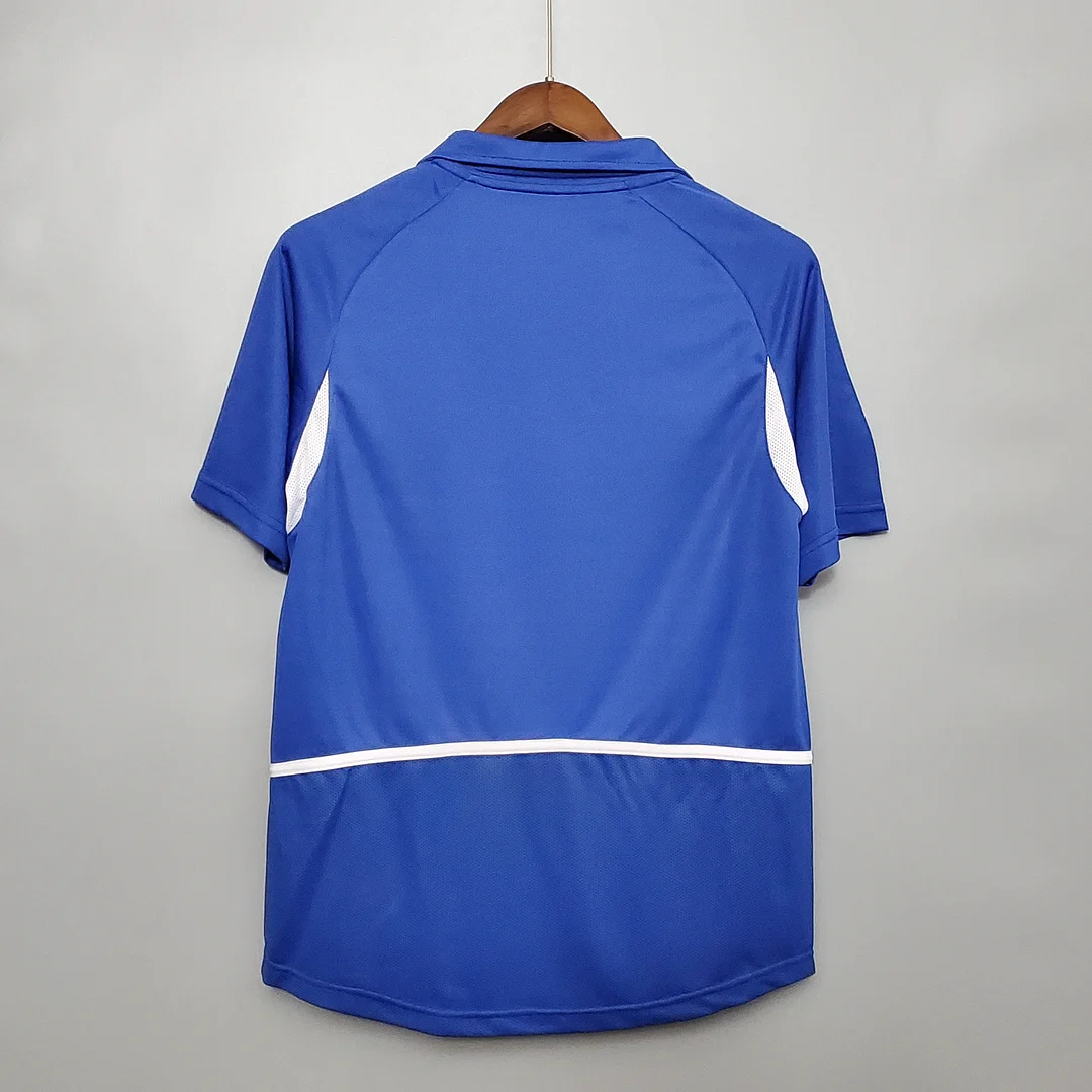 2002 Retro Brazil Away Football Shirt