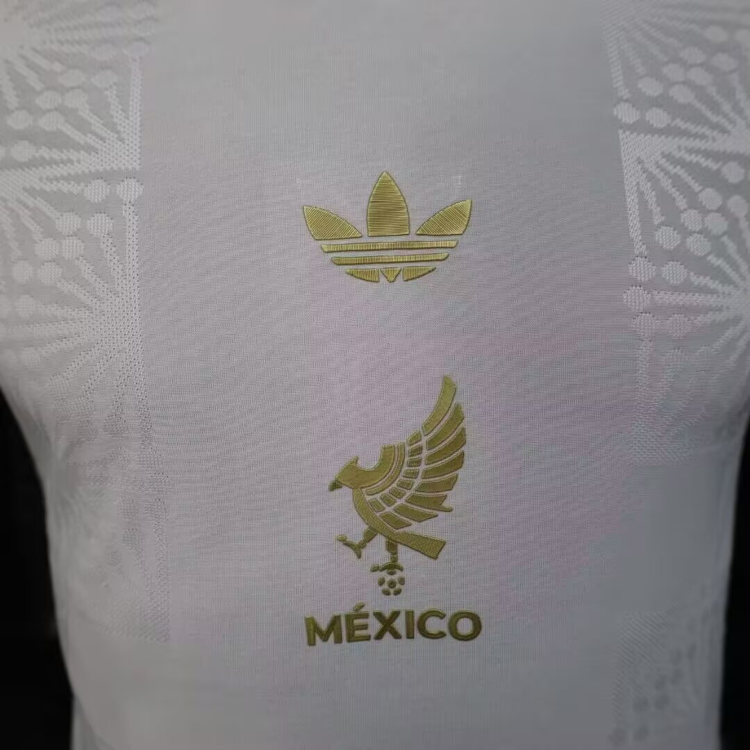 2025/2026 Mexico Concacaf Gold Cup White Special Edition Football Shirt For Player Version