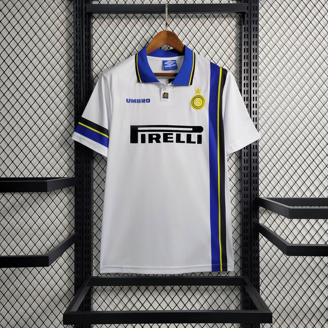 1997/1998 Retro Inter Milan Away Football Shirt