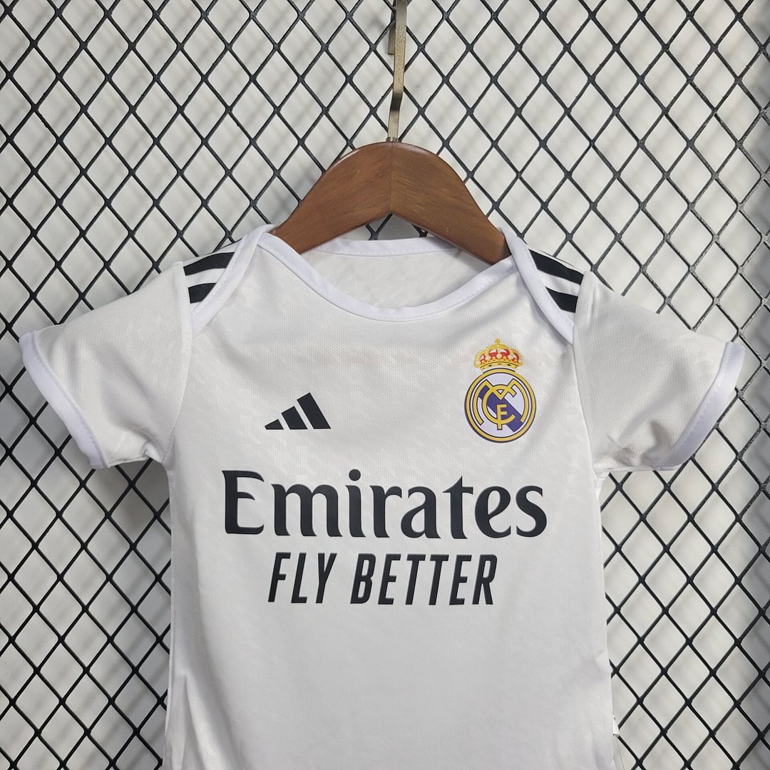 2024/2025 Real Madrid Home Football Shirt (For Baby)