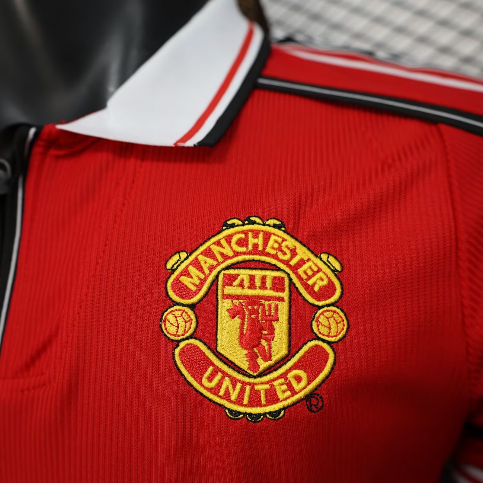 1998/1999 Manchester United Retro Edition Football Jersey Red