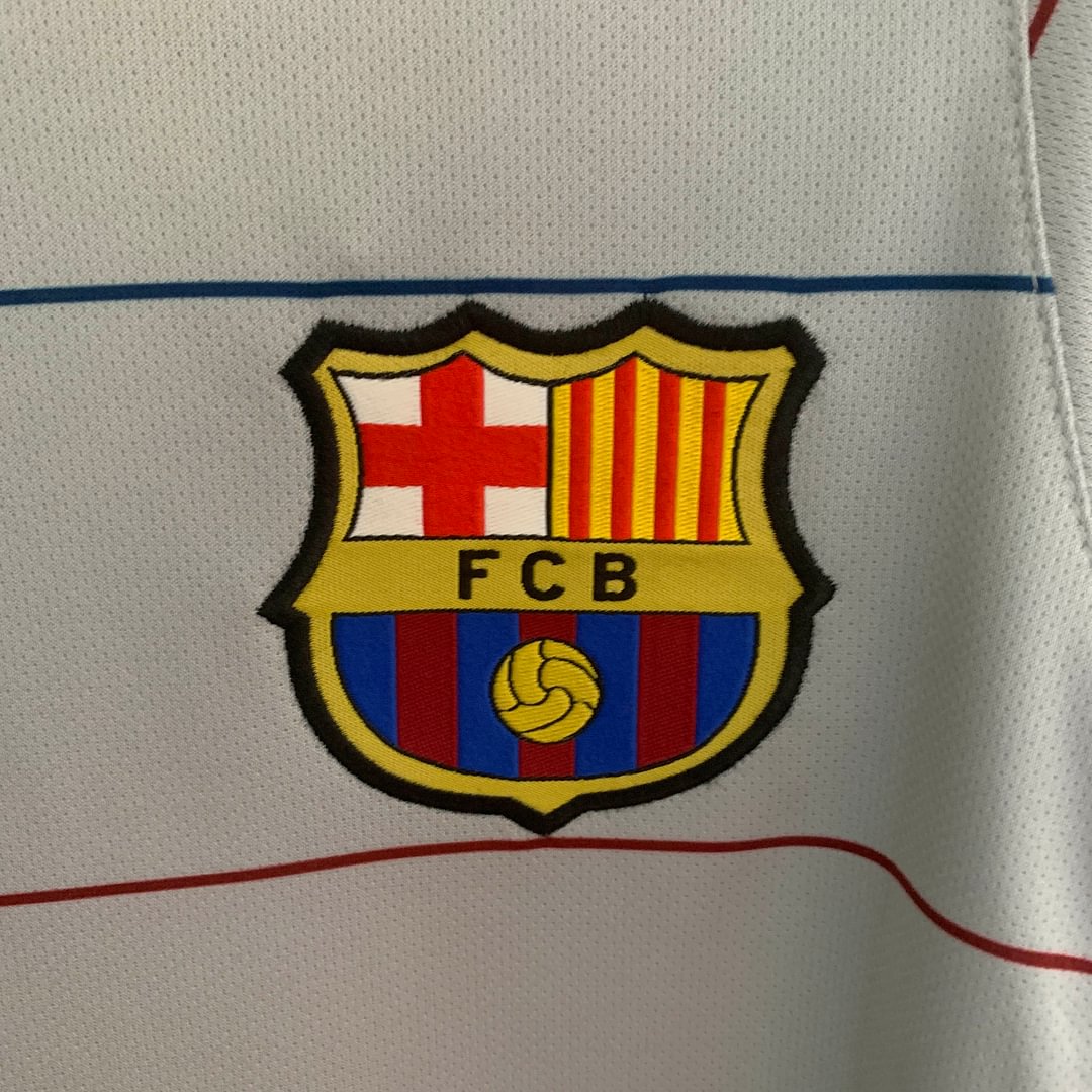 2003/2004 Retro Barcelona Away Football Shirt
