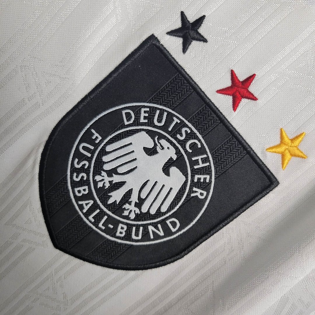 1996 Germany Retro Home Football Shirt( Fans Edition )