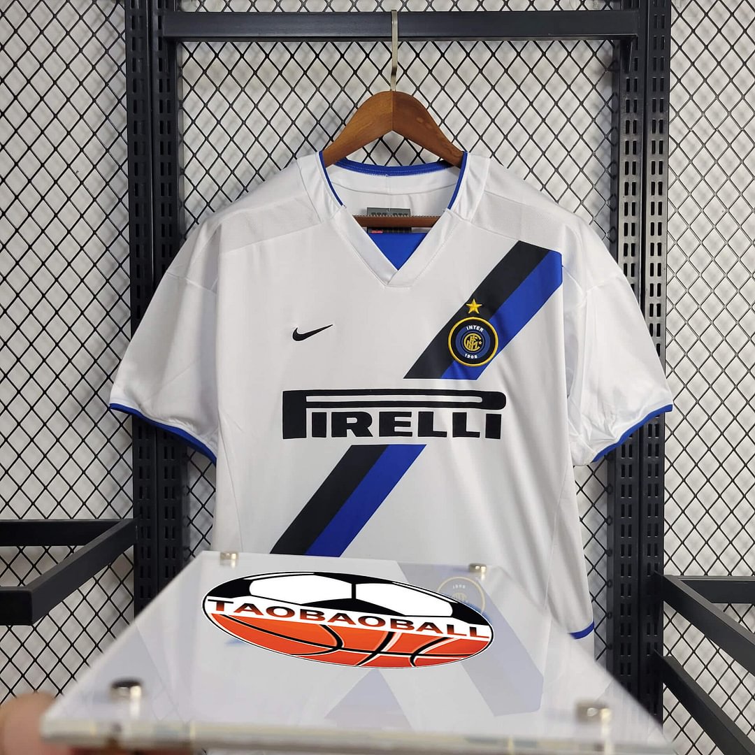 2002/2003 Retro Inter Milan Away Football Shirt