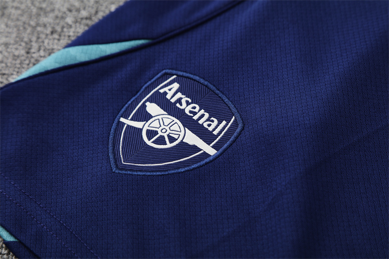 2025/2026 Arsenal Blue Training Set Football Suit