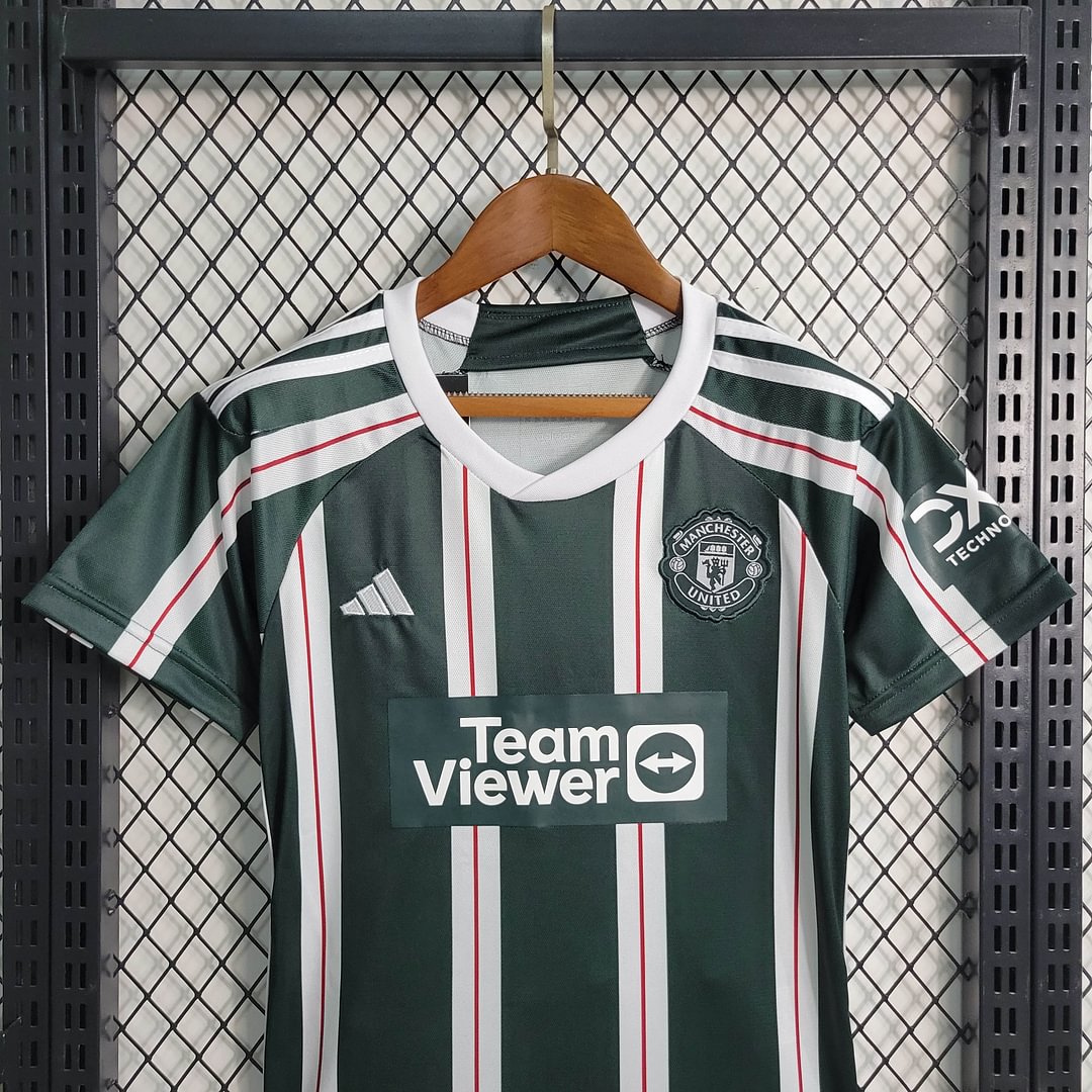 2023/2024 Manchester United Away Football Shirt Kids Size
