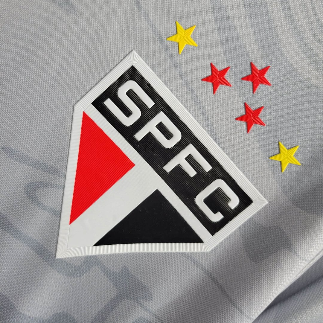 2024/2025 São Paulo Training Wear Grey Football Shirt( Fans Edition )