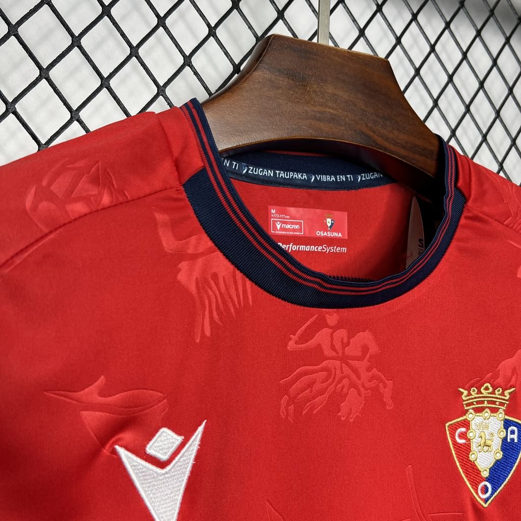 2024/2025 Osasuna Home Football Shirt( Fans Edition )
