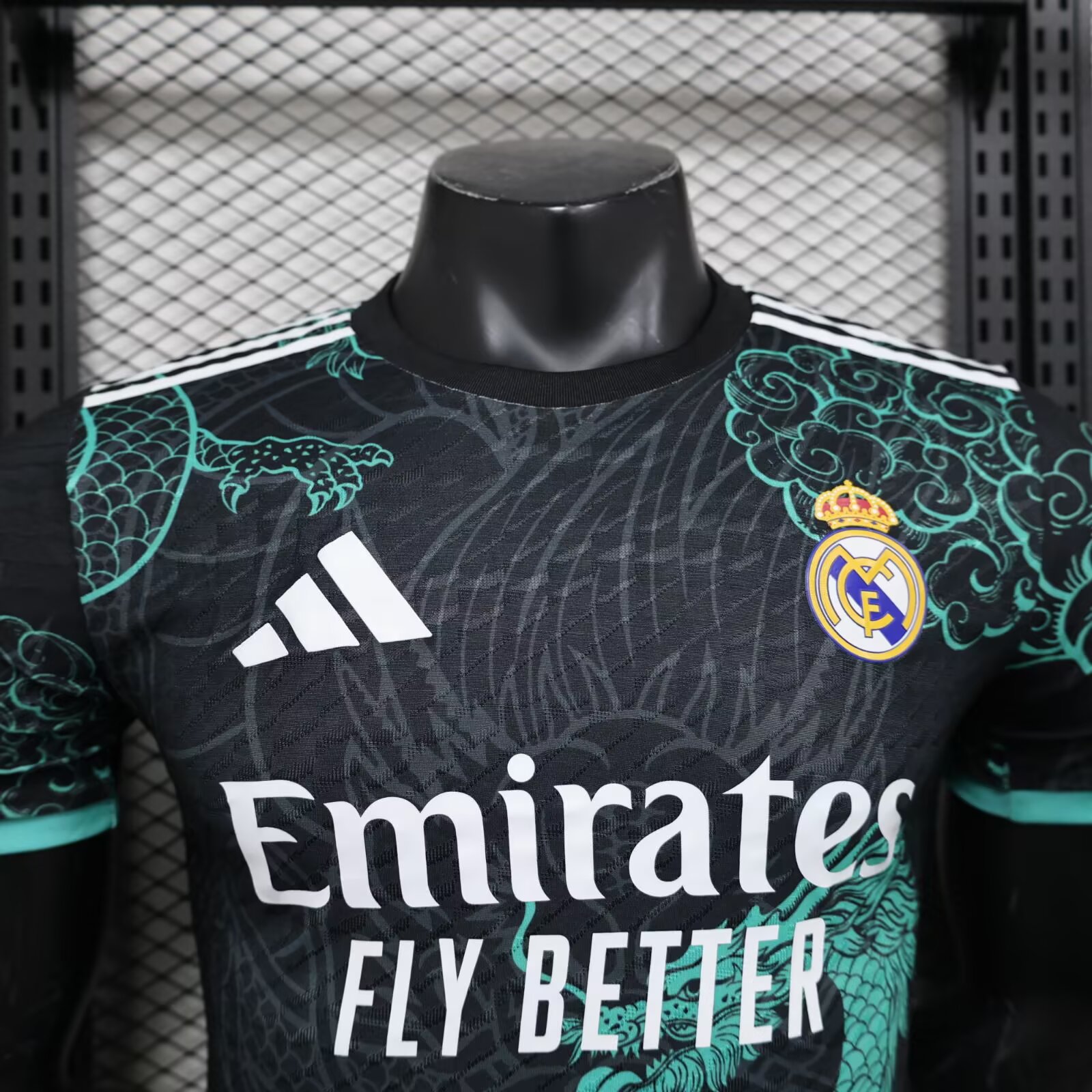2025/2026 Real Madrid Green Dragon Special Edition Football Jersey For Player Version
