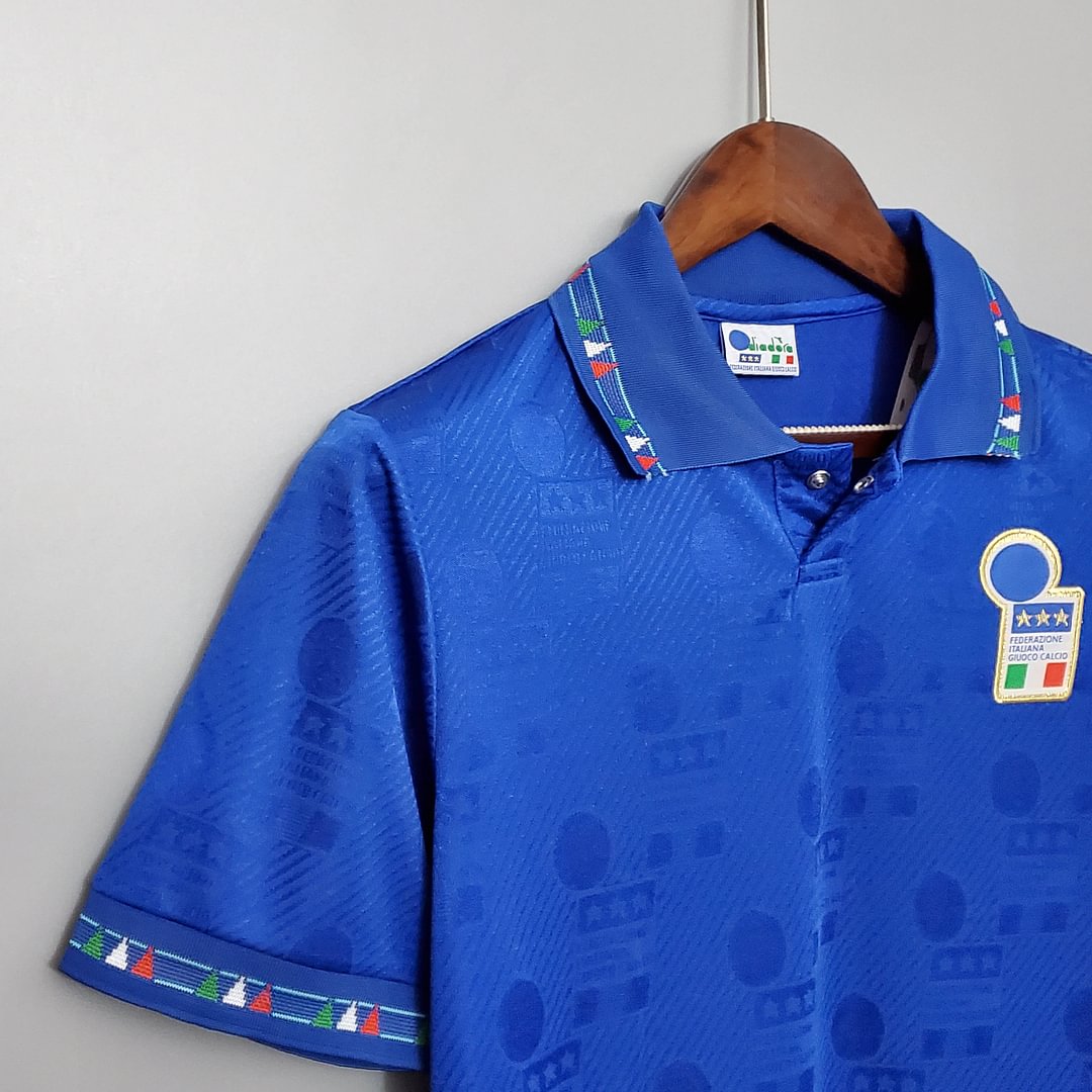 1994 Retro Italy Home Football Shirt( Fans Edition )