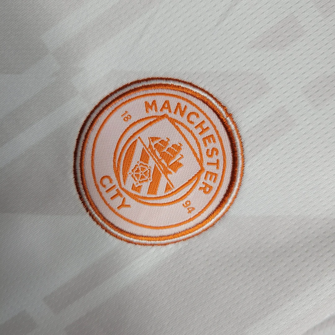 2023/2024 Manchester City Away Football Shirt Kids Size