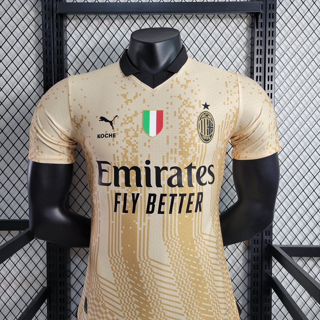 2022/2023 Player Version AC Milan Goalkeeper Special Edition Football Shirt