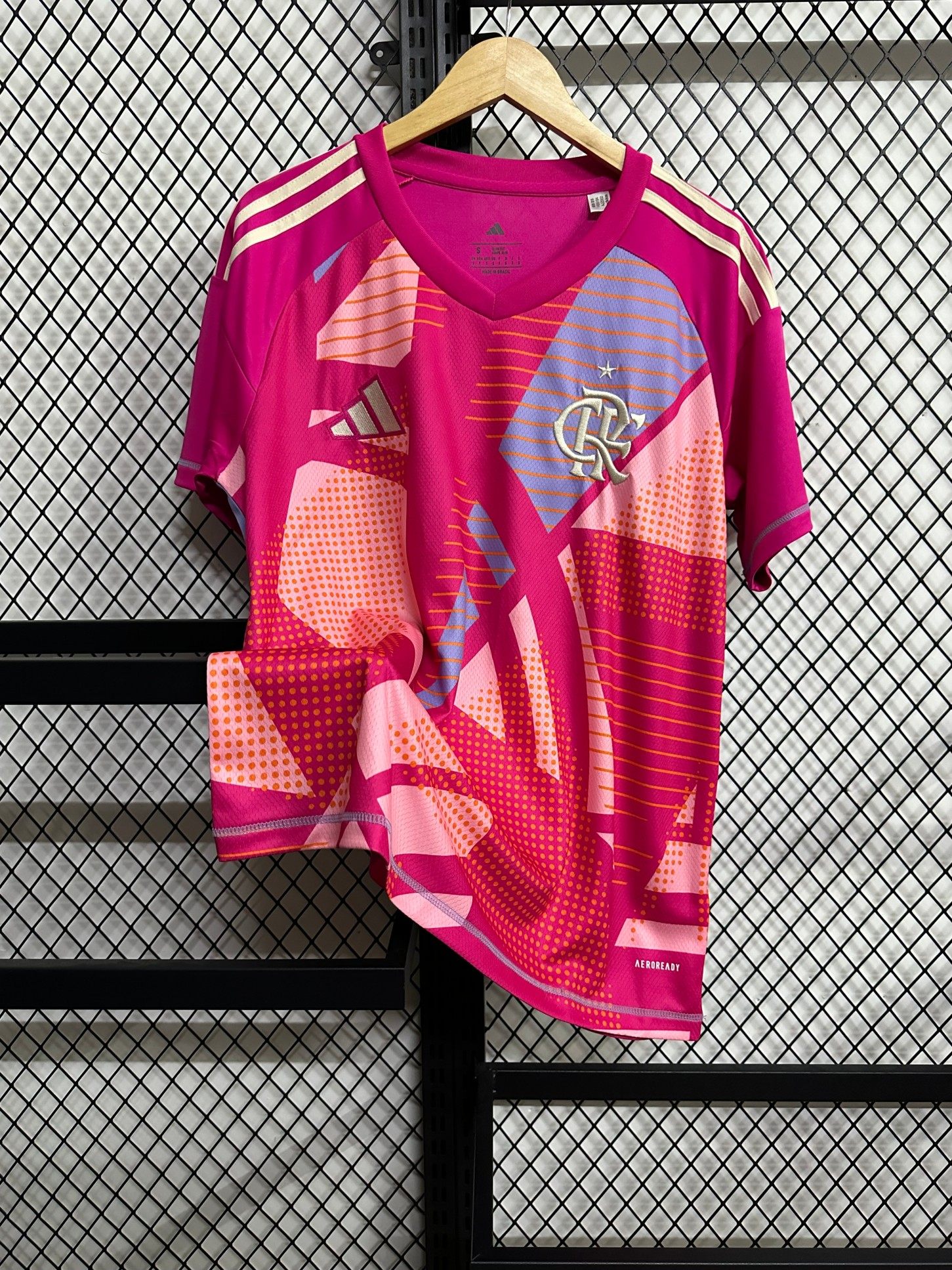 25/26 Flamengo Pink Training Football Jersey(Fans version)