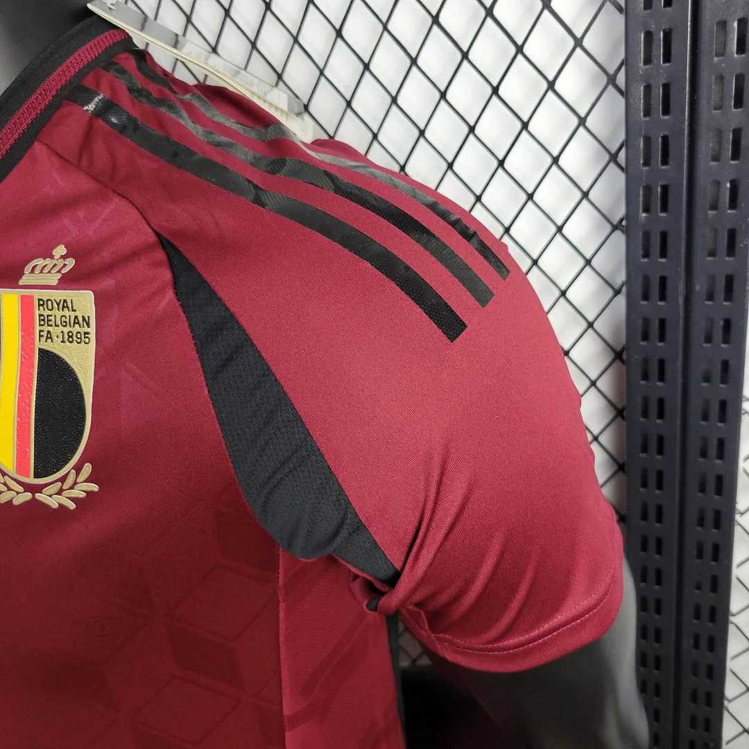 2024 Belgium Home Football Shirt(Player Version )