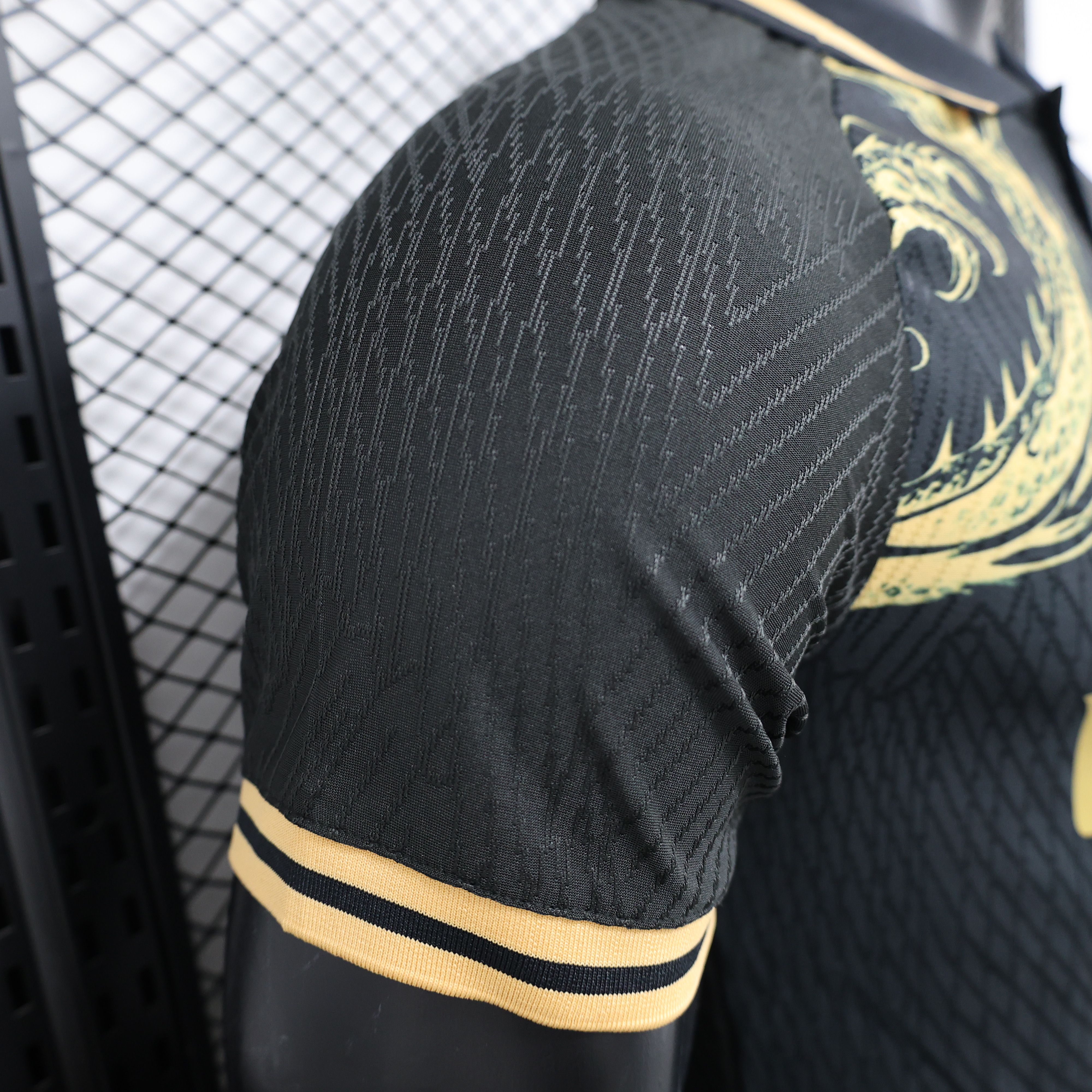 2024/2025 Real Madrid Gold Dragon Special Edition Football Jersey For Player Version
