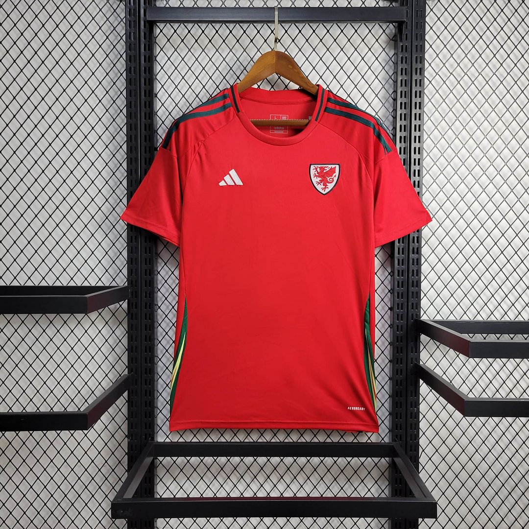 2024 Wales Home Football Shirt( Fans Edition )