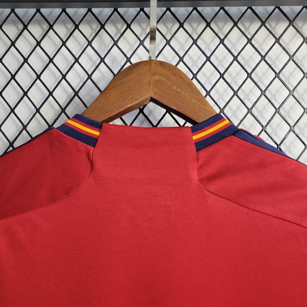 2022 Spain Home Football Shirt