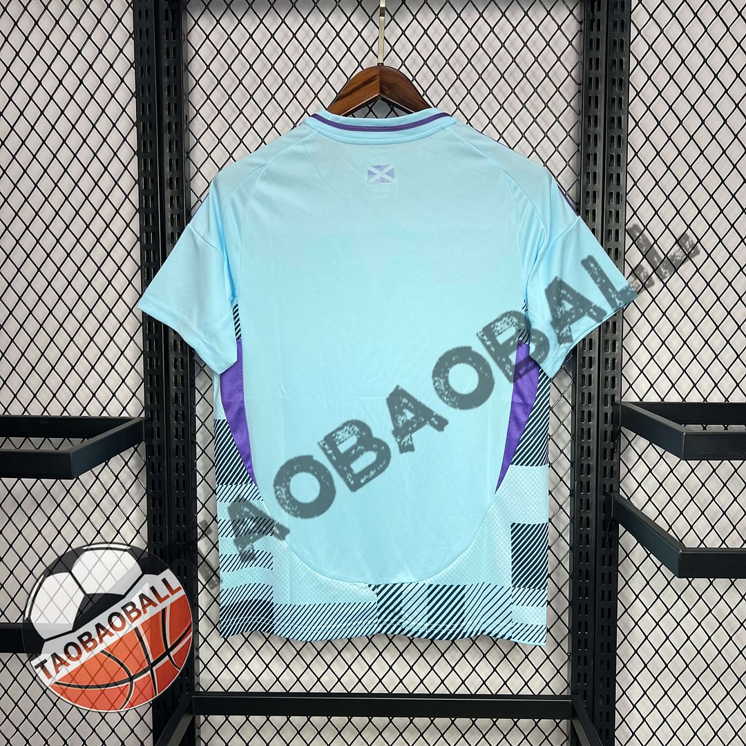 1:1 copy top quality 2024 Scotland Away Football Shirt
