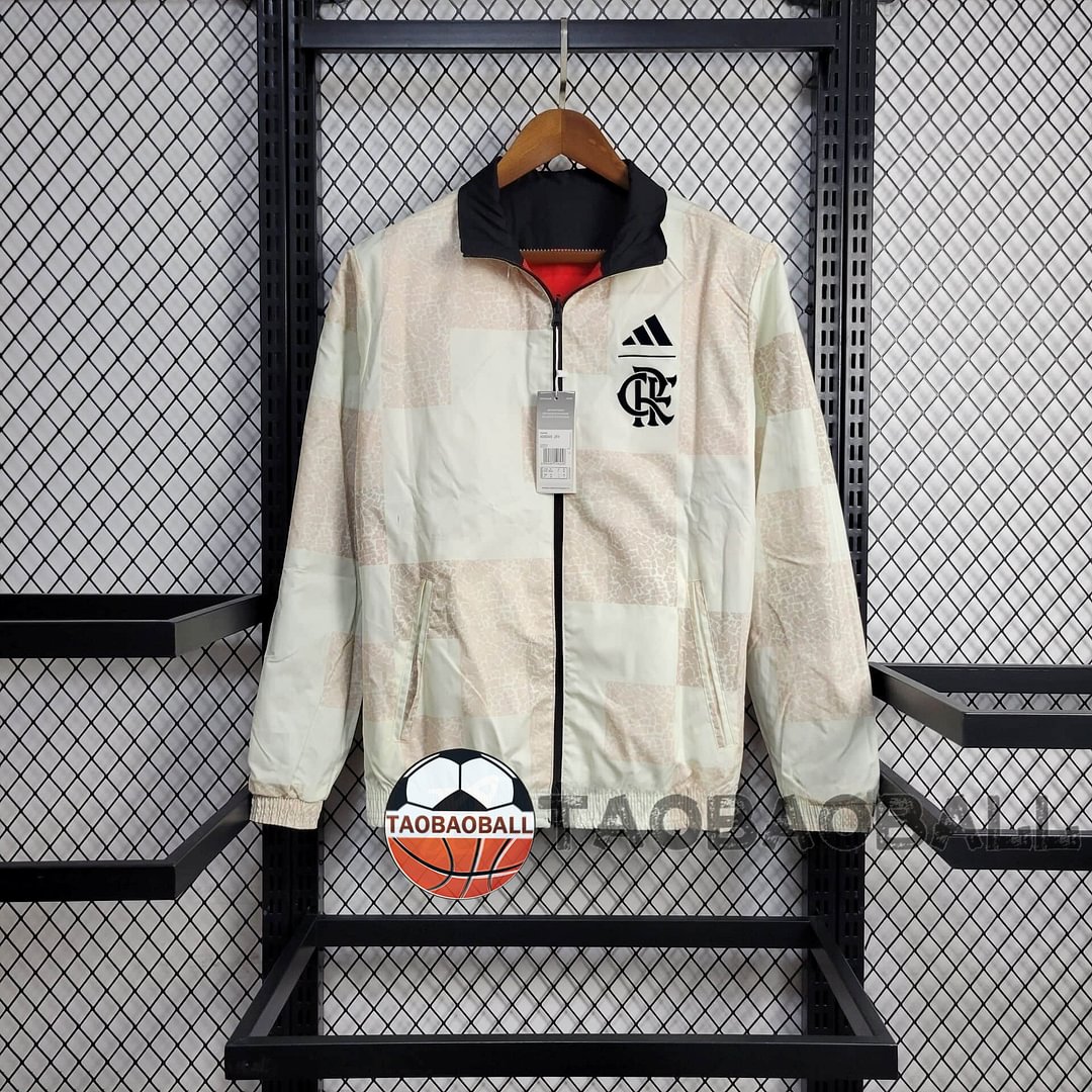 2024/2025 Flamengo (red-white) Reversible Windbreaker Football Shirt