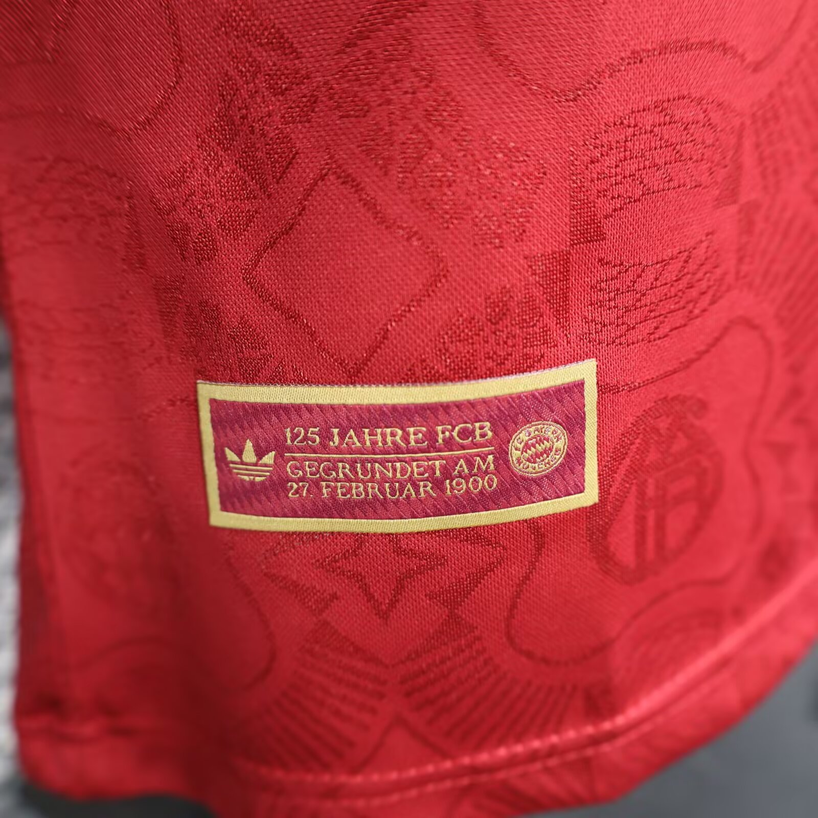 25/26 Bayern 125th Anniversary Red Long Sleeves Jersey(Player Version)