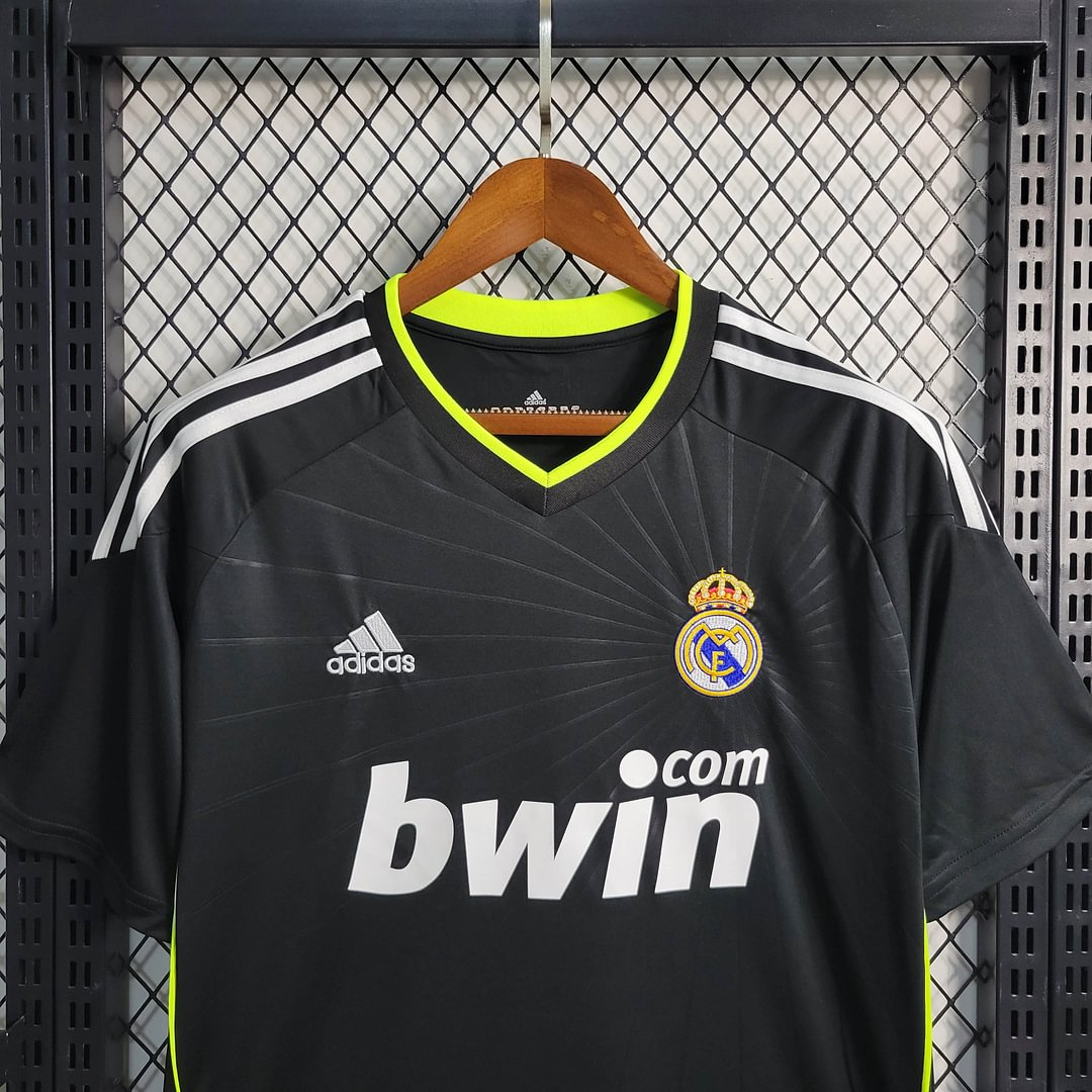 2010/2011 Real Madrid Black Retro Away Football Shirt