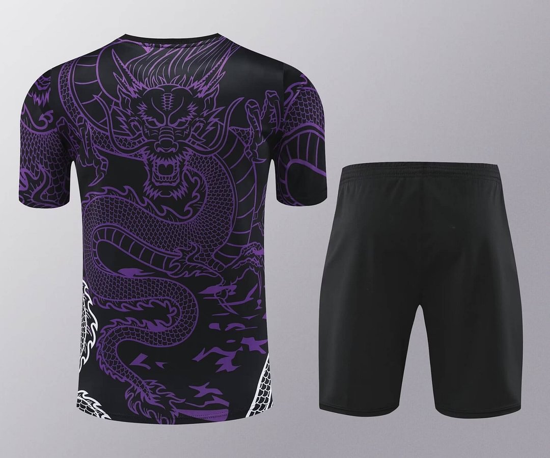 2024/2025 Real Madrid Purple Dragon Football Training Uniform