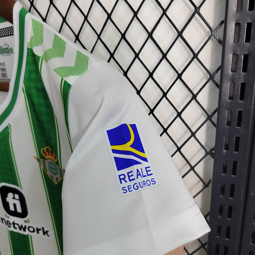 2023/2024 Real Betis Home Football Shirt Kids Size
