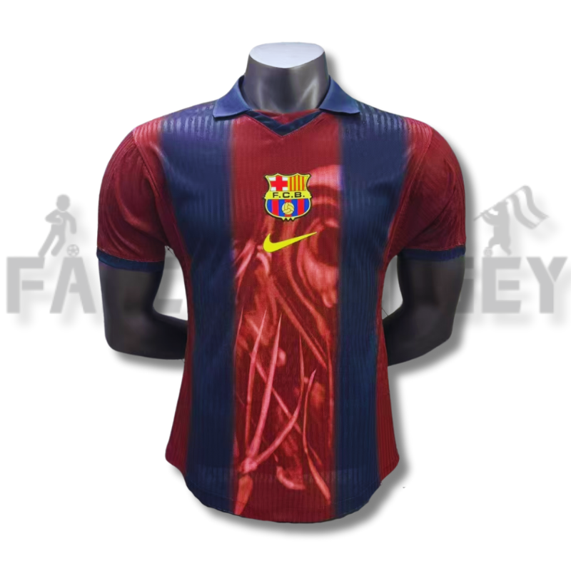 2025 Limited Edition Barcelona x Travis Scott Football Jersey( Player Edition )