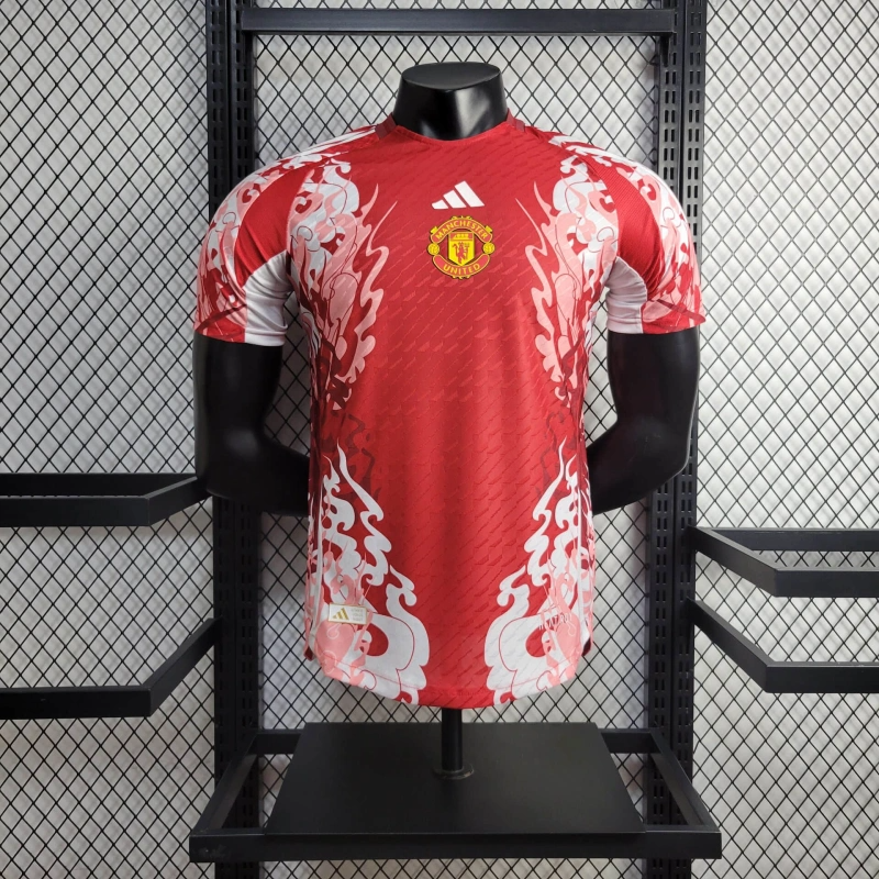 2024/2025 Manchester United Red Special Edition Football Shirt For Player Version