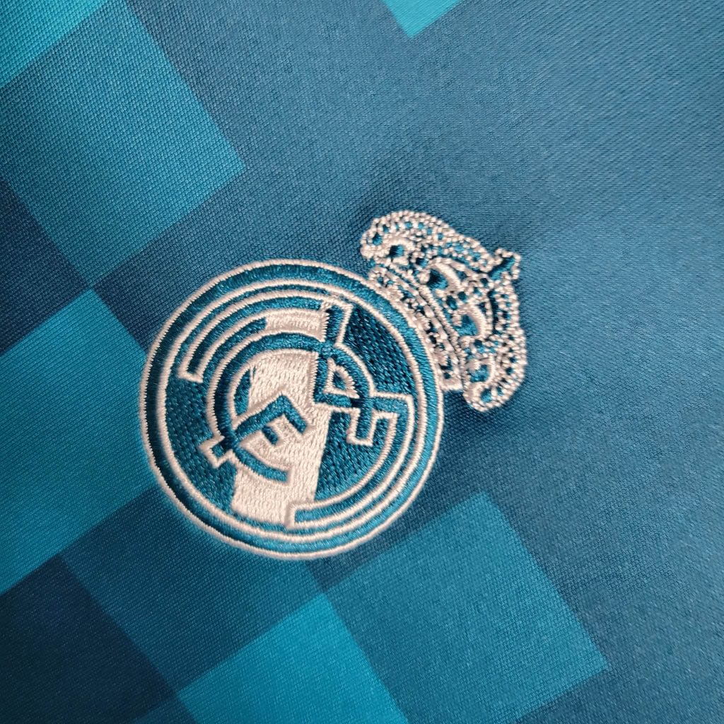 2017/2018 Real Madrid Retro Third Away Football Shirt Kids Size