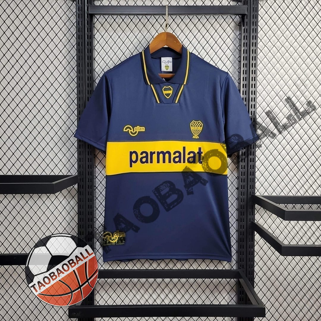 1993/1995 Retro Boca Juniors Home Football Shirt(Fans version)