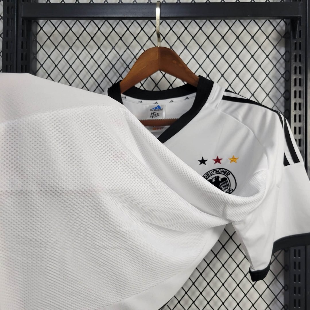 2002 Germany Retro Home Football Shirt( Fans Edition )