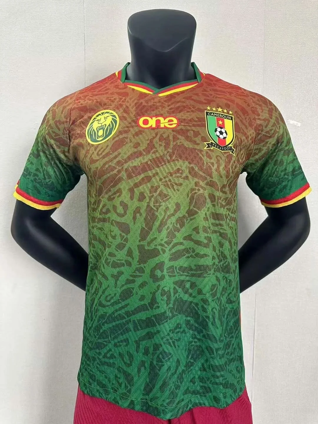 2024 Cameroon Home Football Shirt(Player Version)