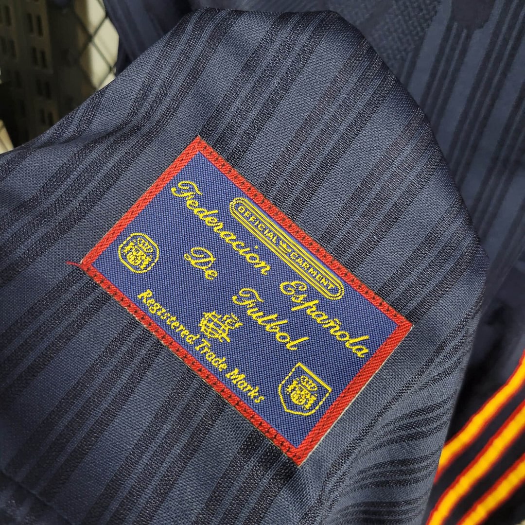 1996 Spain Retro Away Football Shirt