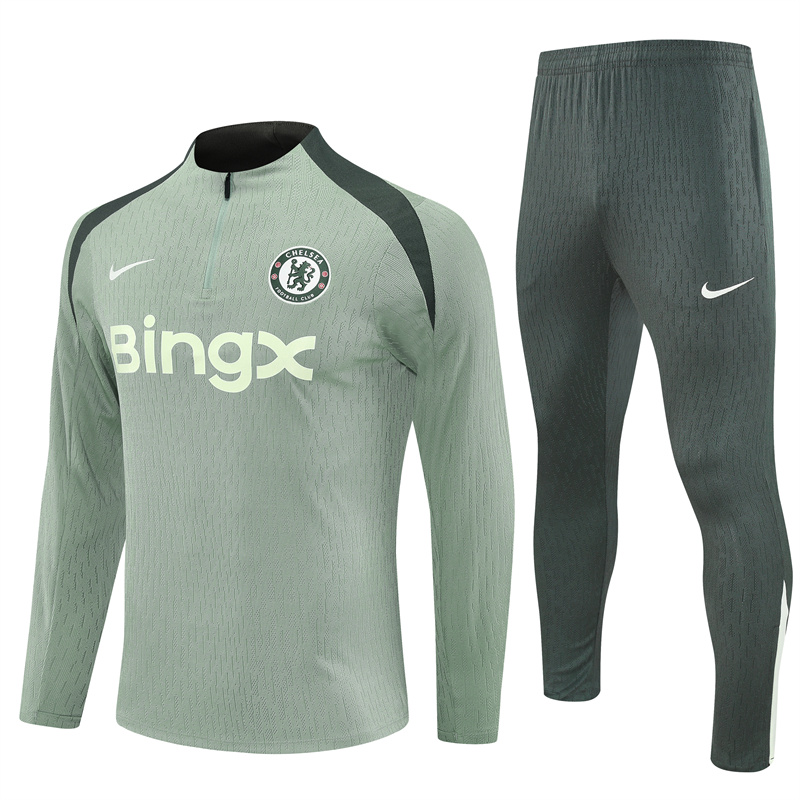 2025/2026 Chelsea Light Green Training Set Football Suit
