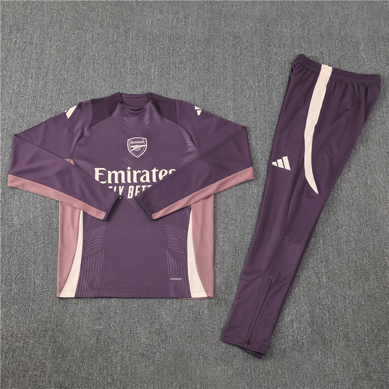 2025/2026 Arsenal Training Kit Purple Football set
