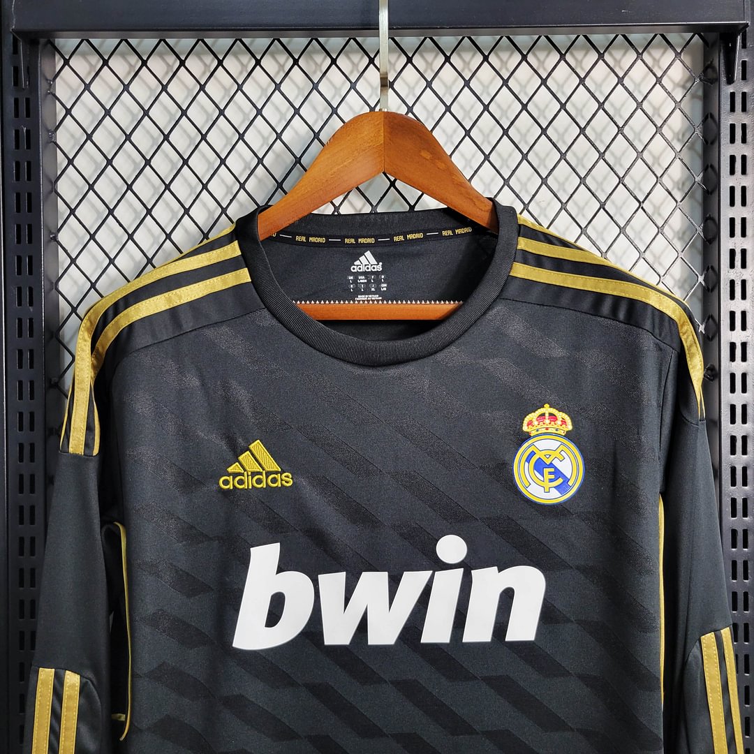 2011/2012 Real Madrid Retro Long Sleeve Away Football Shirt