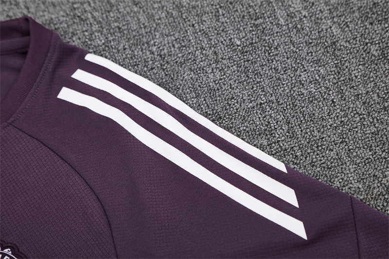 2025/2026 Manchester United Purple Training Football Jacket