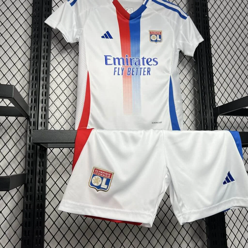 2024/2025 Lyonnais Home Football Shirt Kids Size