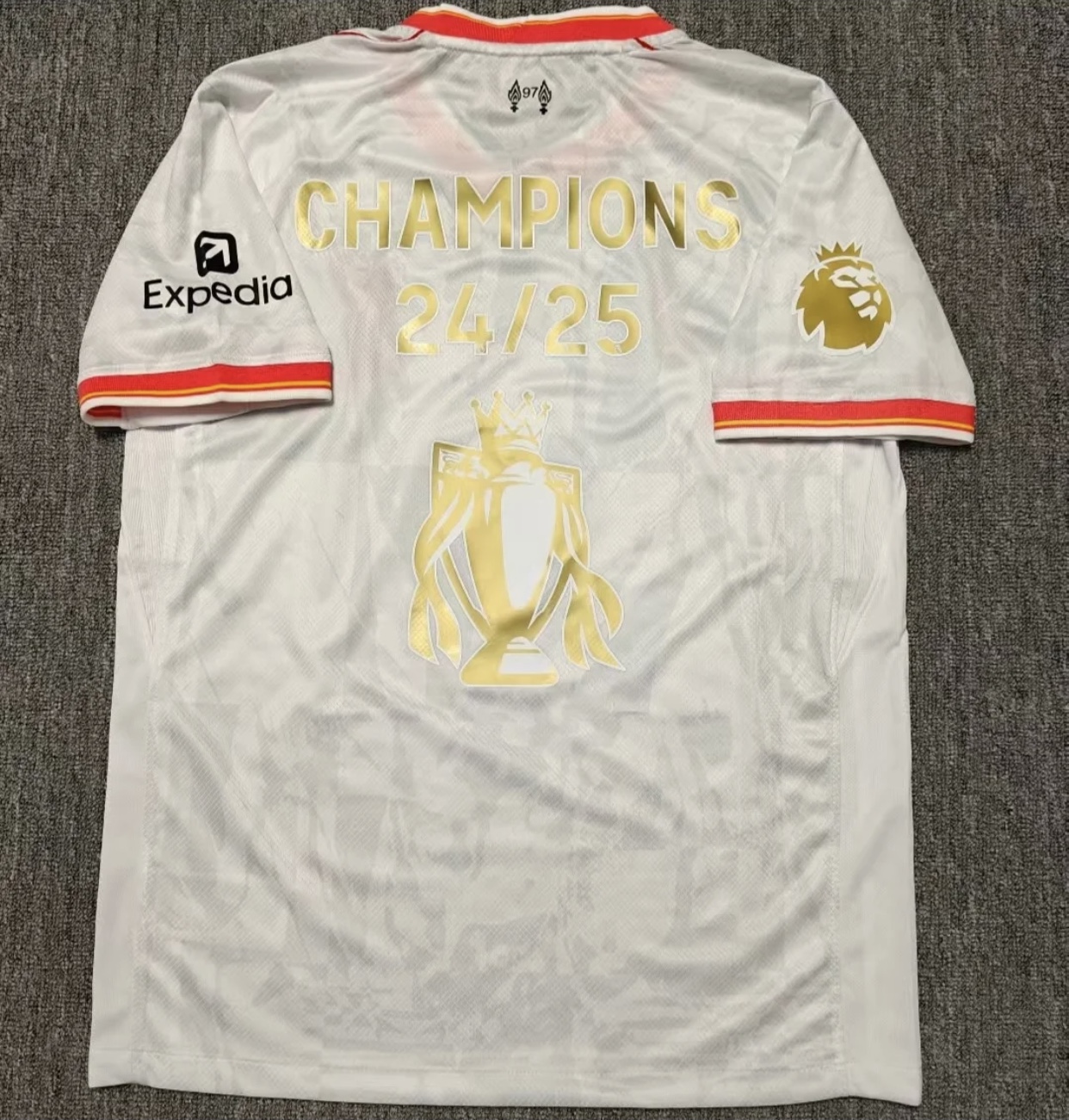 2024/2025 Liverpool 2th Away EPL league Champions Football Jersey( Player Edition )