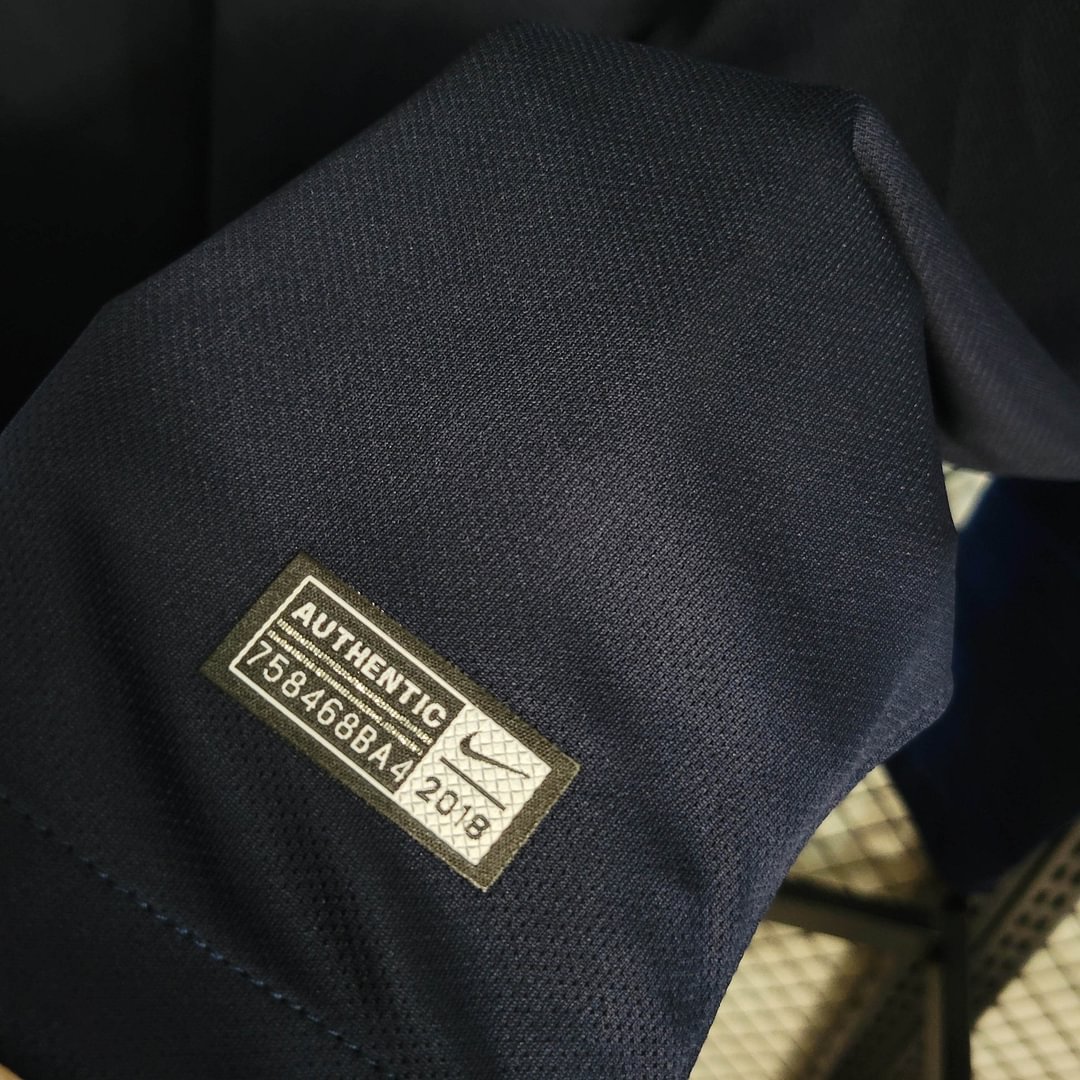 2018 Retro France Home Football Shirt