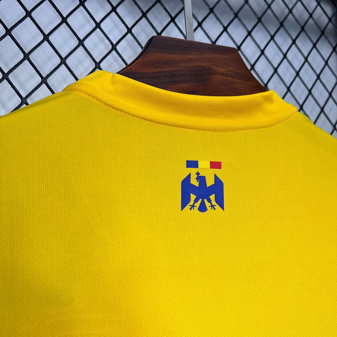 2024 Romania Home Football Shirt( Fans Edition )